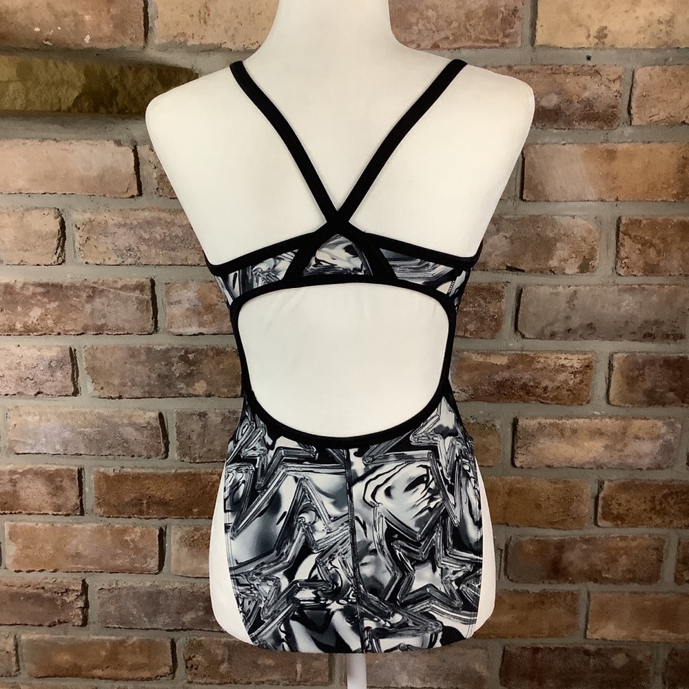 SPEEDO Xtra Life Lycra Shining Star Flyback One-Piece Swimsuit 177 - Picture 3 of 10